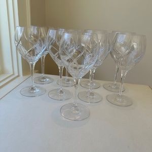 "Rare - Discontinued" Mikasa Olympus Magnum Goblets - Set of 9
